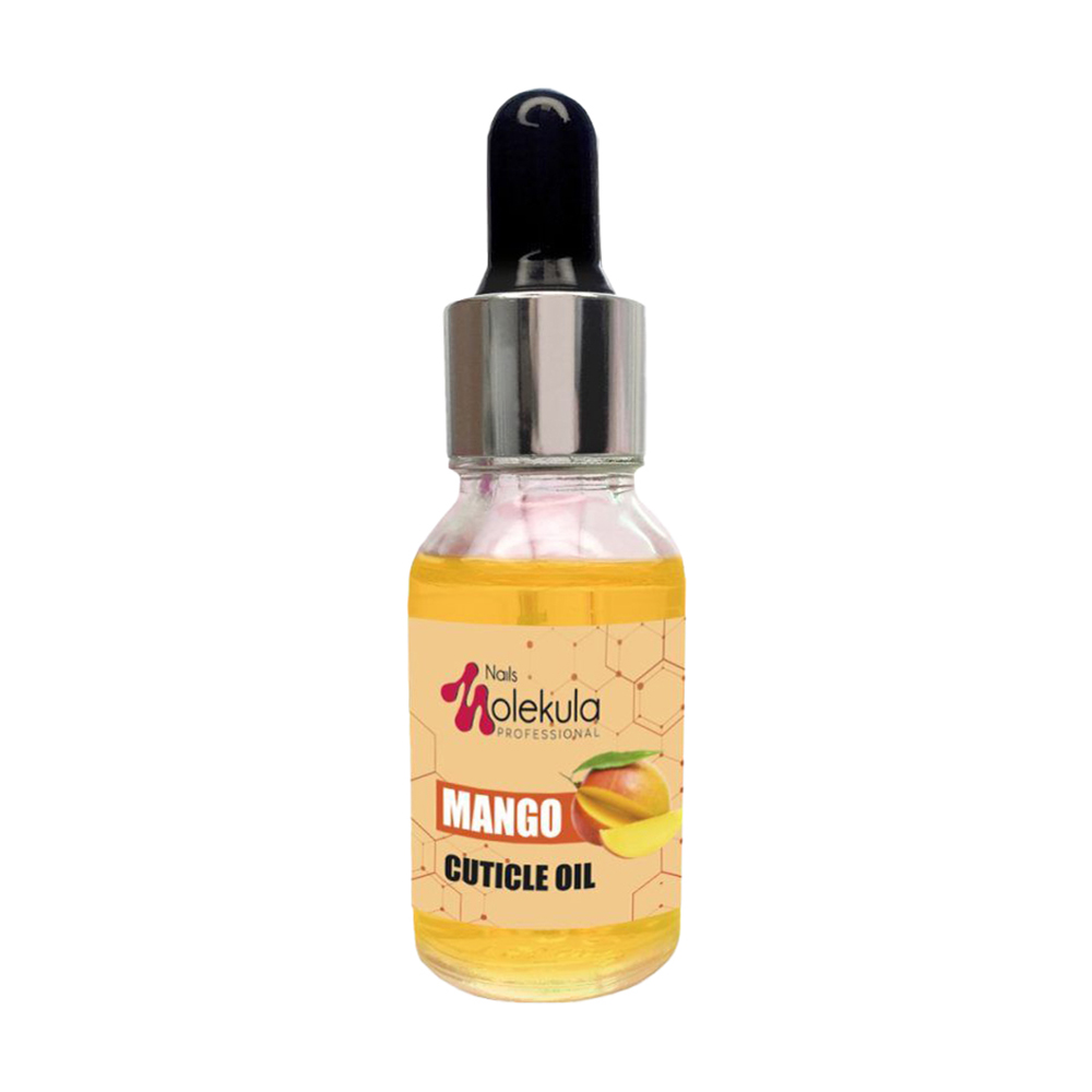 Олія для догляду за кутикулою Nails Molekula Professional Cuticle Oil Манго, 15 мл